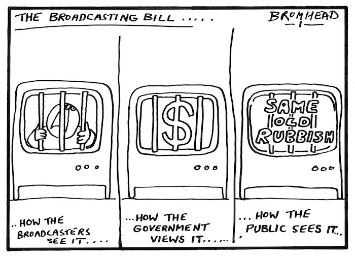 Bromhead, Peter, 1933- :Broadcasting ... The Auckland Star ... 28.10.[19]76.