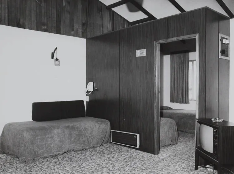 Motel unit, Ramarama Country Inn, 1982
