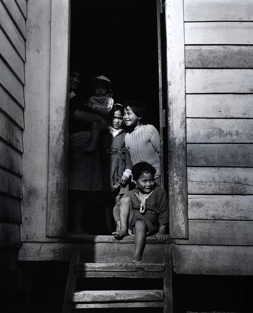 Washday at the pa, front cover. From the series: Washday at the pa