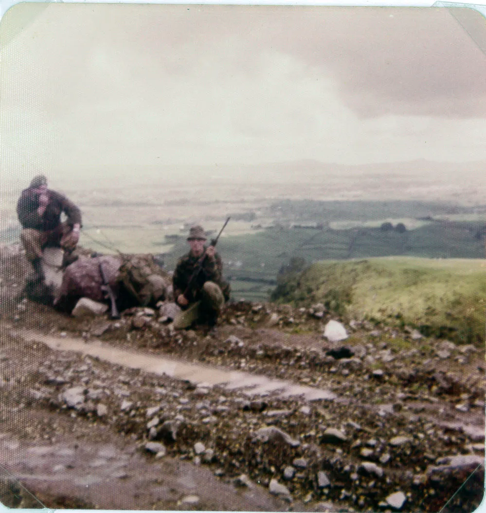 Hauraki Regiment two soldiers, Kaimais