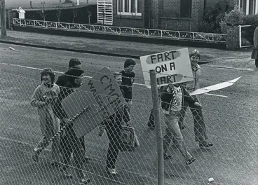 Image: Photograph - 1981 Springbok Tour