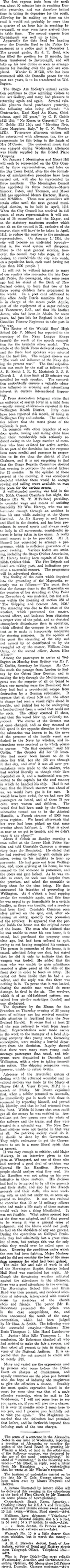 Image: Untitled (Otago Daily Times 19-11-1915)