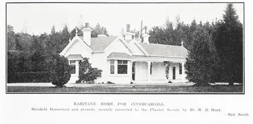 Karitane Home For Invercargill Image: Karitane Home For Invercargill