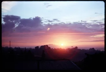 Sunrise over Rangitoto, 1960 Image: Sunrise over Rangitoto, 1960