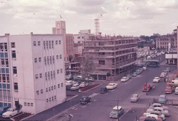 Slide - T. & G. building, corner Caro and Alexandra Streets, Hamilton Image: Slide - T. & G. building, corner Caro and Alexandra Streets, Hamilton
