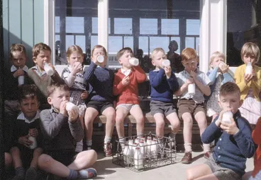 Image: Milton Primary School Milk, 1960s