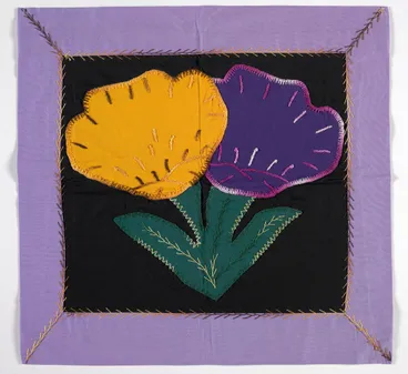 Image: Framed tivaevae