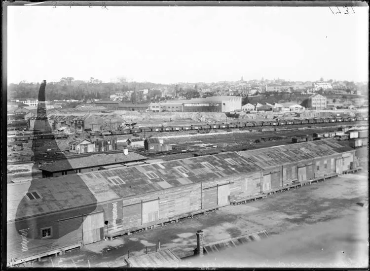 Parnell from Luna Park, Quay Street, Auckland Central, 1928