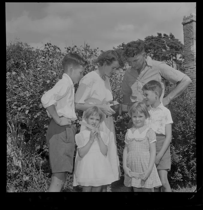 Justin Family of Wainuiomata, Wellington Region, following their house burning down