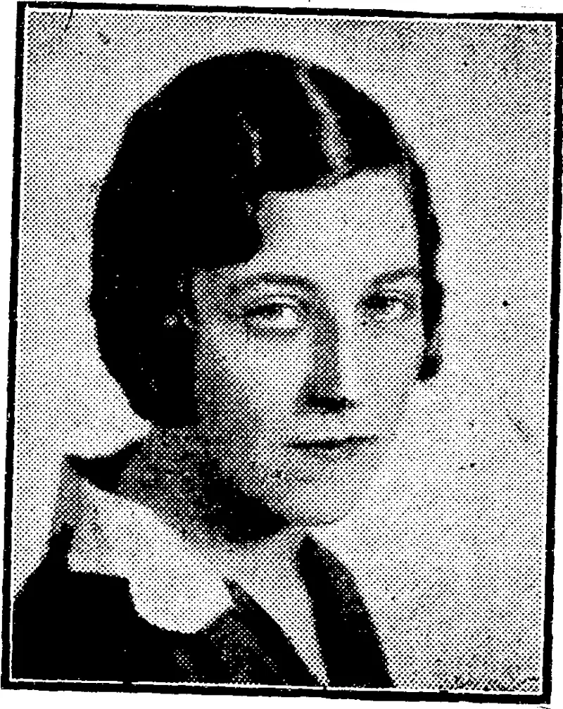 MISS AMY JOHNSON. A cable message received today states that Miss Johnson has left Japan on the return flight to England. (Ellesmere Guardian, 25 August 1931)