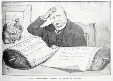 Image: A New Zealand Cabinet problem: to beer or not to beer?