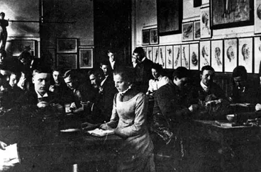 Image: Medical students, 1890s