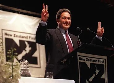Image: Winston Peters, 1999