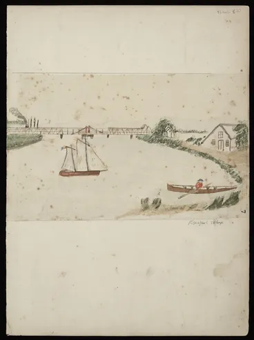 Image: Artist unknown :Kaiapoi. 1864
