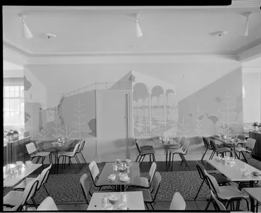 Image: Mural in cafeteria