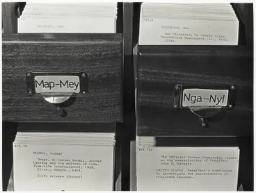 Image: Mount Wellington Library catalogue, 1969