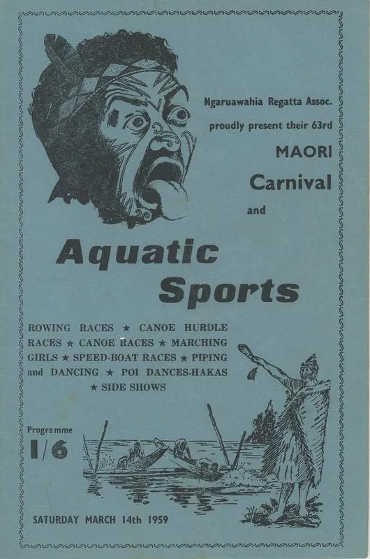 Programme – '63rd Maori Carnival and Aquatic Sports'