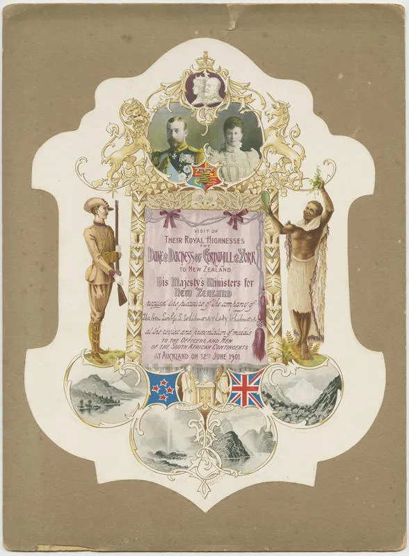 Invitation, Duke and Duchess of Cornwall and York Reception