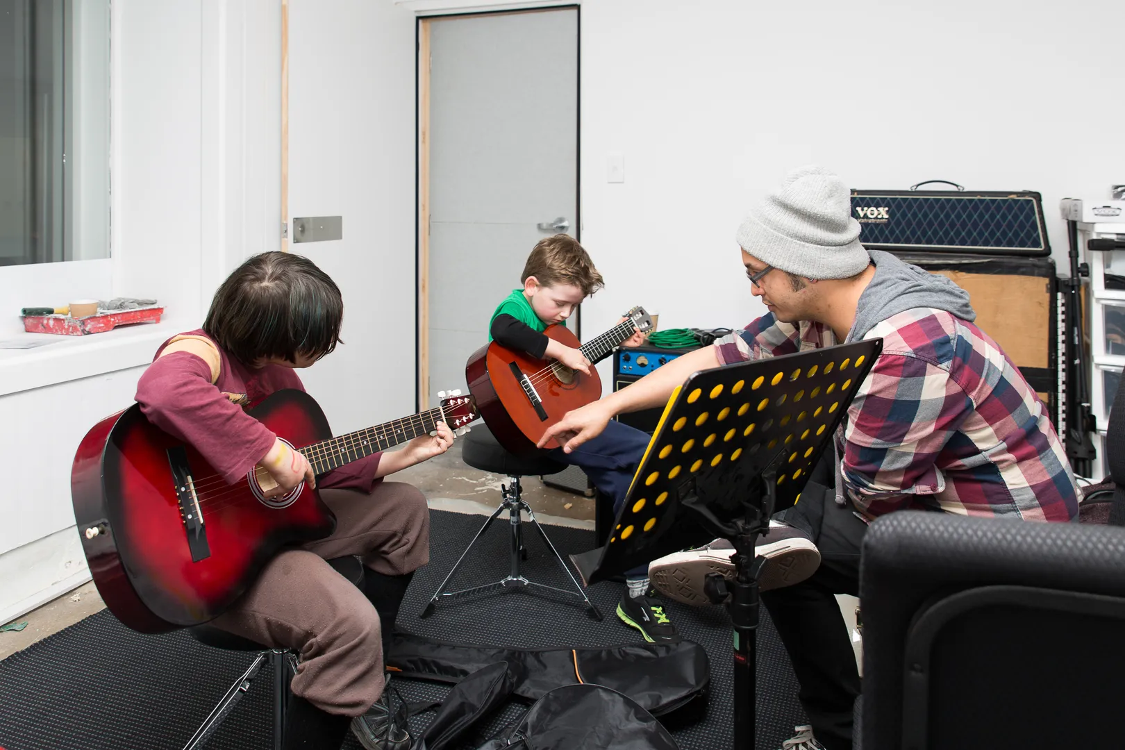 Guitar lessons at the Grace Vineyard Beach Campus