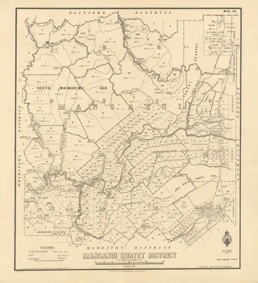 Image: Manganui Survey District [electronic resource].