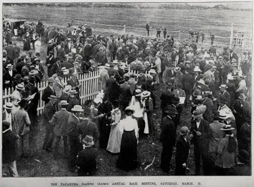 Image: The Papakura racing Club's Annual race meeting, Saturday, March, 30
