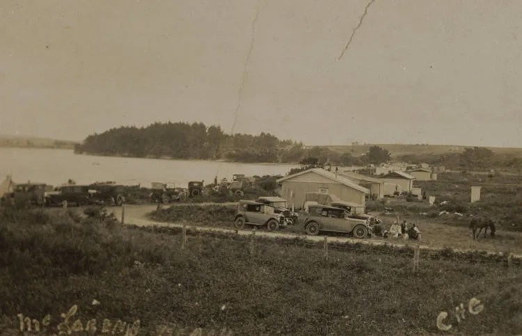 Glenbrook Beach, ca 1935.
