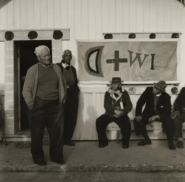 Image: Ringatu hui, Wainui, Whakatane, New Year, 1963/4