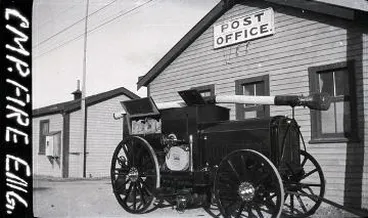 Fire engine, Featherston Military Camp : digital image Image: Fire engine, Featherston Military Camp : digital image