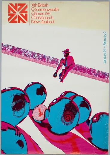 Image: Poster, 'Xth British Commonwealth Games'