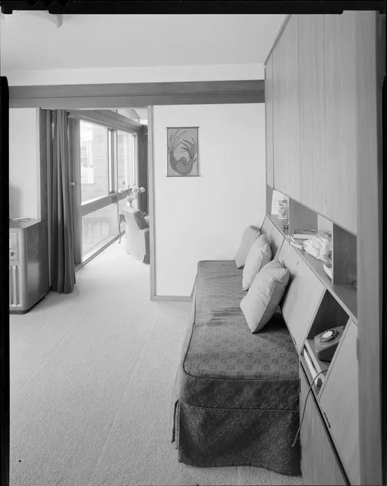 Living room, house of Mrs Law