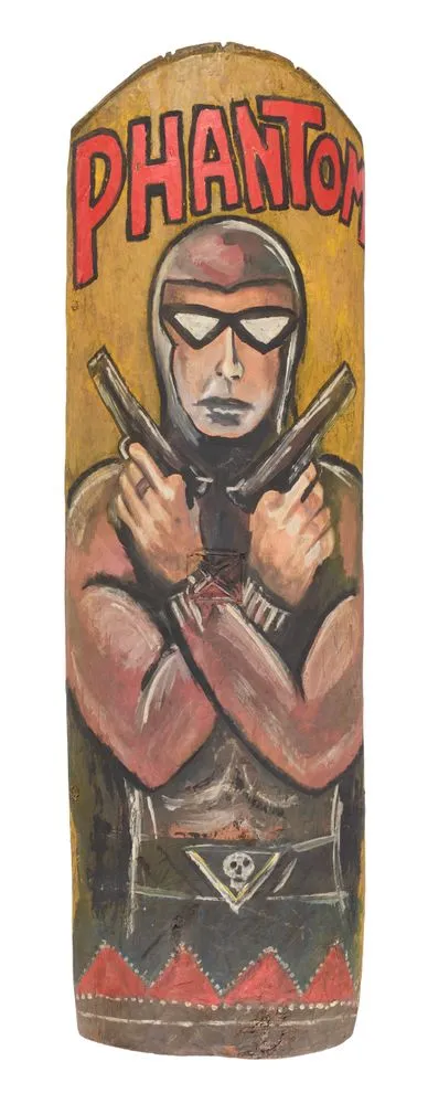 Shield (painted with the Phantom character)