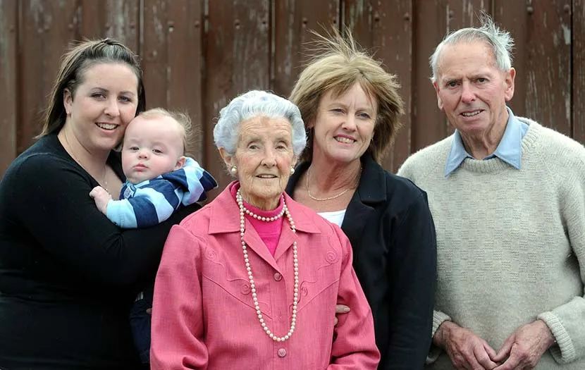 Five generations