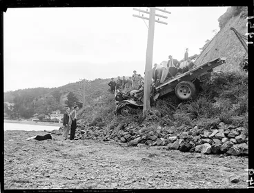 Image: Traffic accident at Paremata