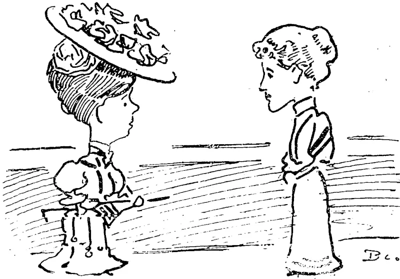 KNEW HMR MEDIOCRITY.  " What wages do you pay, mum?"  " I'm willing to pay you whatever you are worth."  " / never worked for as little as that, mum. Good-day to you." (Observer, 13 October 1906)