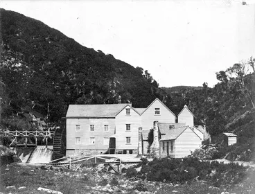 Image: Kaiwharawhara flour mill, Wellington