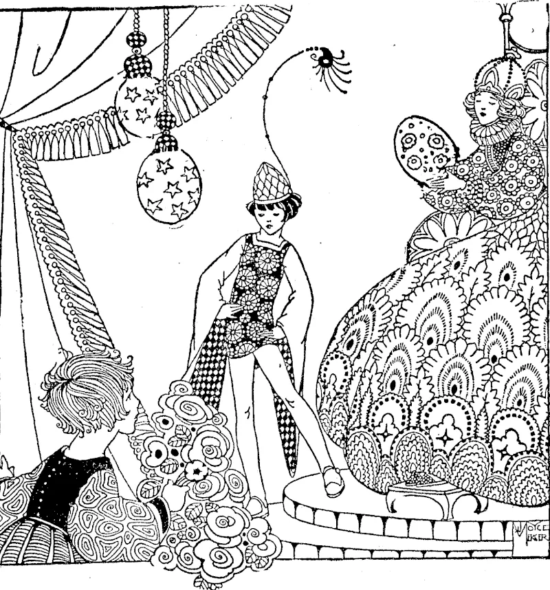 The princess held a silvery-blue Easter egg in her hands!* (Evening Post, 08 April 1939)