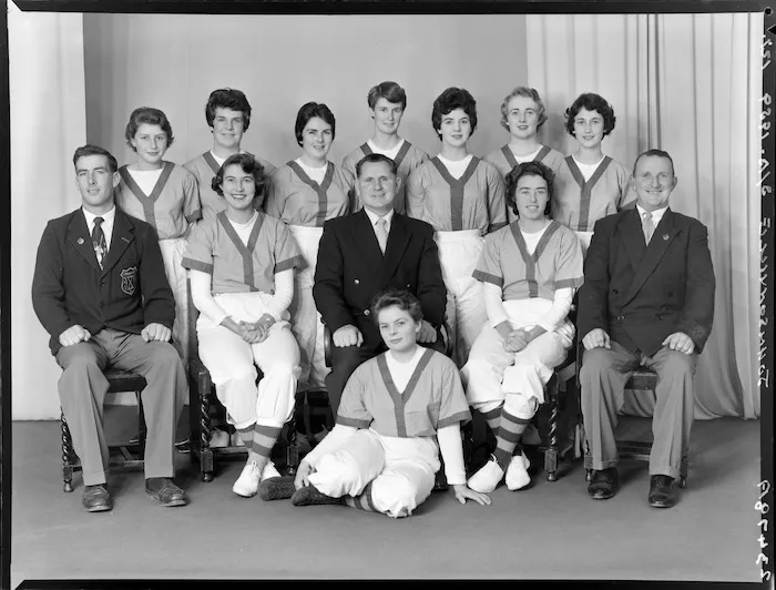 Johnsonville Softball Club, Wellington, women's junior team of 1959