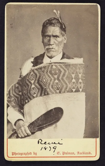 Pulman, Elizabeth, 1836-1900 : Rewi Manga Maniapoto