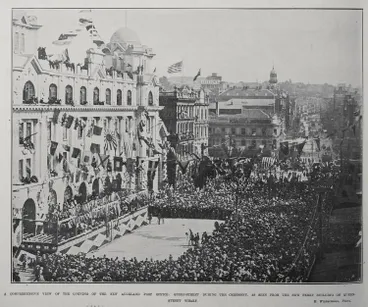 Image: A Comprehensive View Of The Opening Of The New Auckland Post Office
