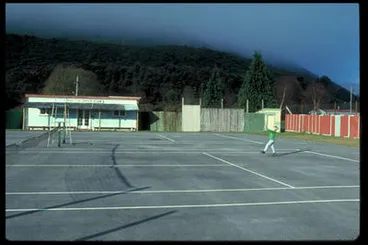 Image: Reefton 'Tennis club.'
