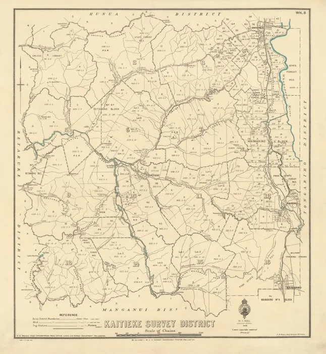 Kaitieke Survey District [electronic resource].
