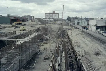 Image: Lowering the railway line in the CBD