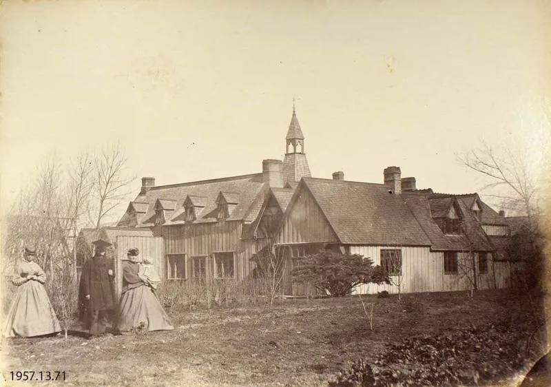 Photograph: Reverend Harris, Headmaster Christ's College