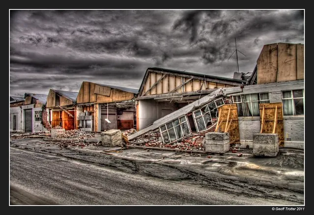 Christchurch Earthquake 2011 - Down