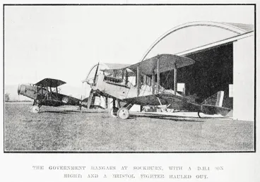 Sockburn aerodrome Image: Sockburn aerodrome