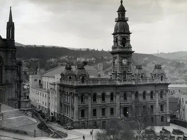Image: Newly Completed Dunedin Town Hall 1929