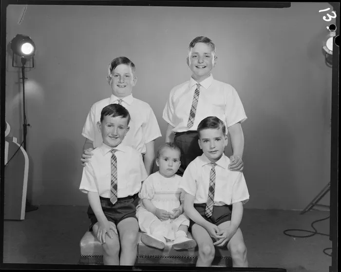 Rowe Family, family portrait