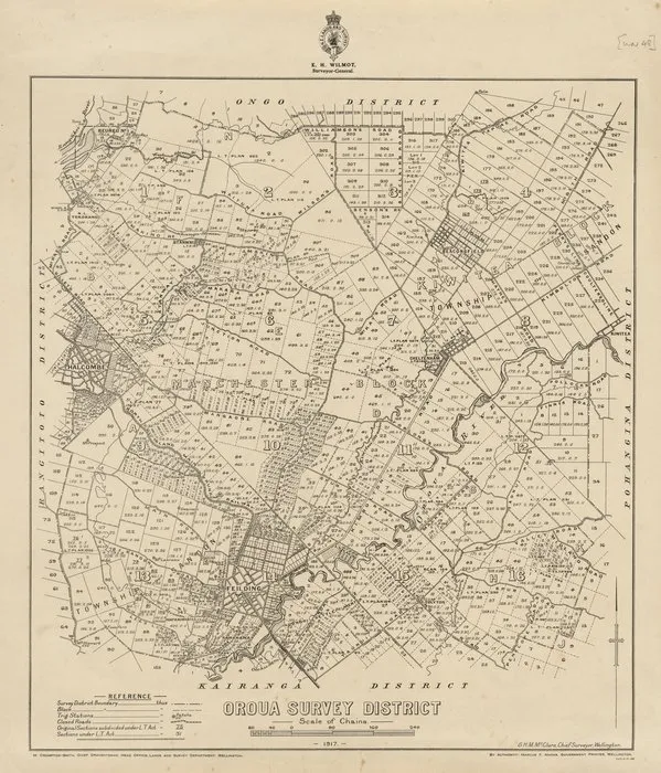 Oroua Survey District [electronic resource].