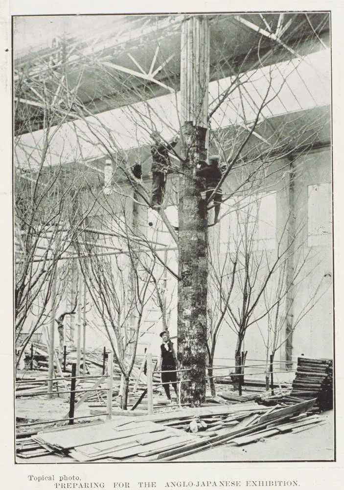 Preparing for the Anglo-Japanese Exhibition