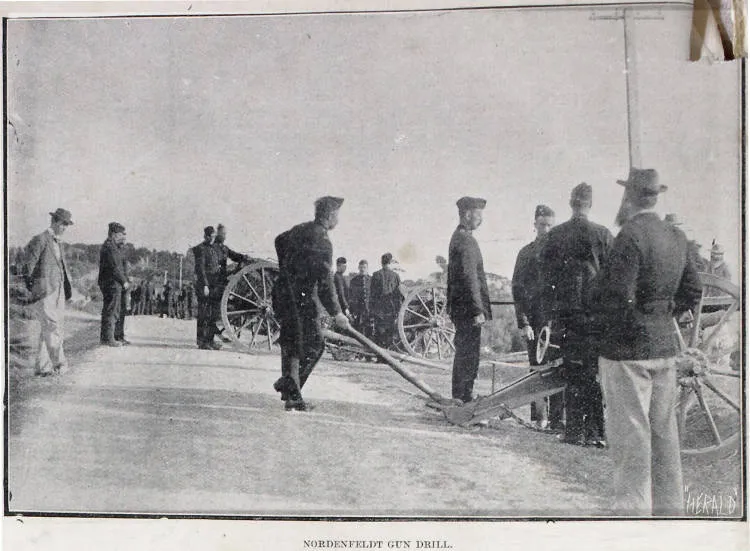 NORDENFELDT GUN DRILL